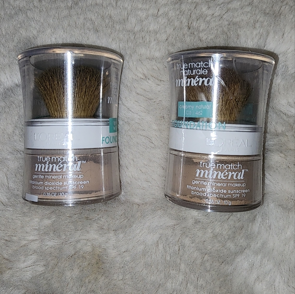 Loreal Mineral Powder Light Ivory & Creamy Natural
